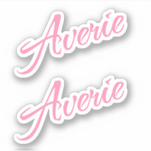 Averie name x2