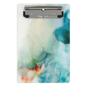 Aversion - Blue Watercolor Mini Clipboard