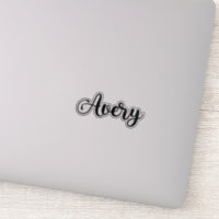 Avery Name - Handwritten Calligraphy