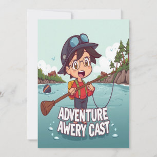 Avery's Adventure Awaits Invitation