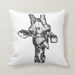 Avery's Giraffe Accent Pillow