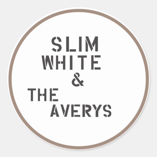 Averys stickers (sheet of 6) (Front)