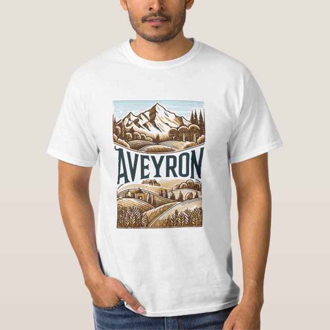 Aveyron - Aveyronnais T-Shirt (Front)