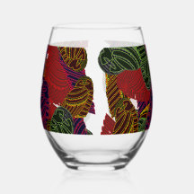 AVIAN ART DECO glass