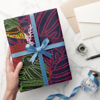 AVIAN ART DECO wrapping paper