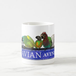 Avian Avenue mugs of all types