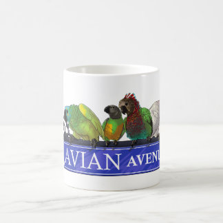 Avian Avenue mugs of all types