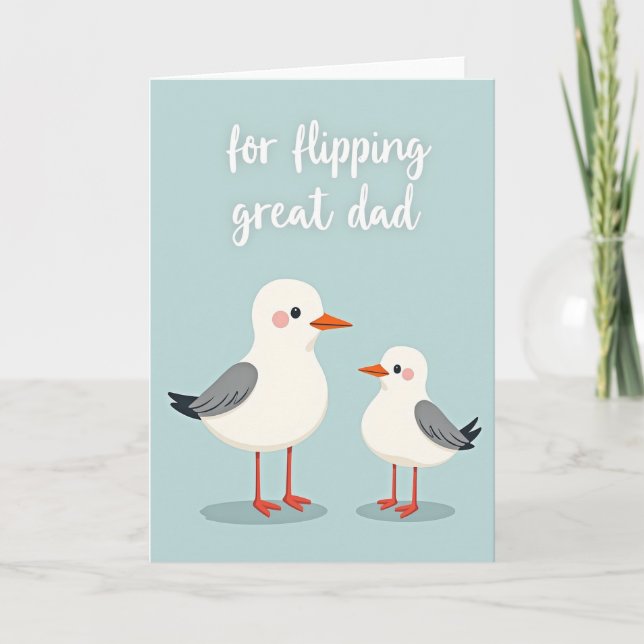 Avian Great Dad Moment Card (Front)