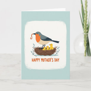 Avian Mothers Day Treat Card