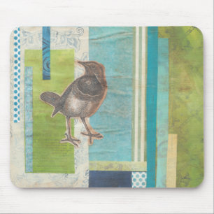 Avian Scrapbook I Mouse Mat