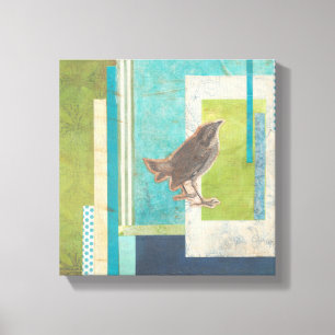 Avian Scrapbook II Canvas Print