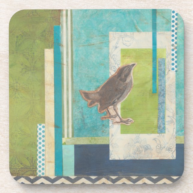 Avian Scrapbook II Coaster (Front)