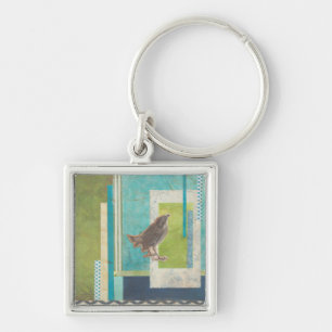Avian Scrapbook II Key Ring