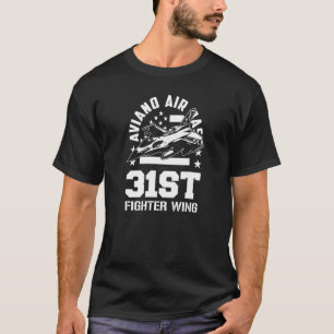 Aviano Air Base 31st Fighter Wing Italy Souvenir_4 T-Shirt