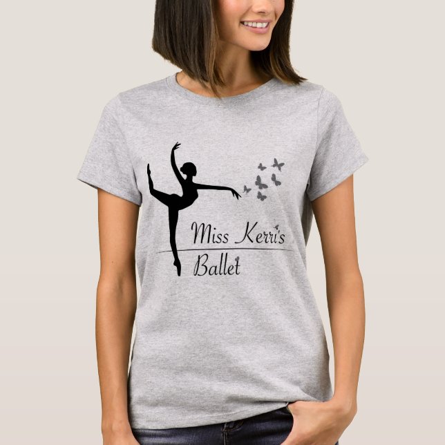 Aviano Ballet Program Womens Shirt Quote (Front)