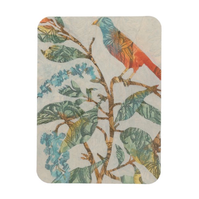 Aviary Collage II Magnet (Vertical)