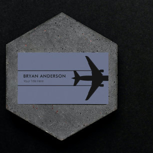 Aviation Aircraft Business Card