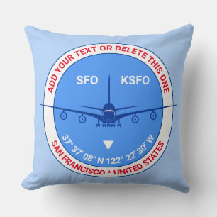 Aviation, Airport, Pilot, Traveller Charming Cushion