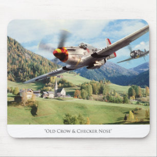 Aviation Art Mousepad "P-51 Mustang"