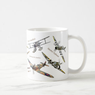 Aviation Art mug "A British fighters"