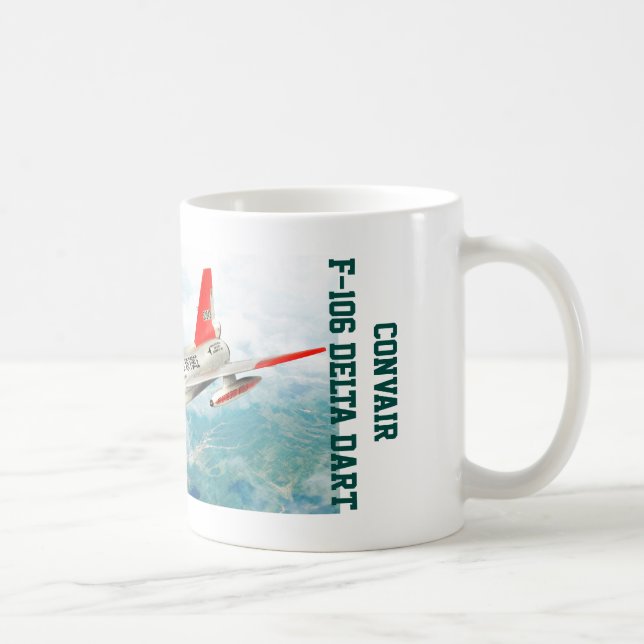 Aviation Art mug "Convair F-106 Delta Dart" (Right)