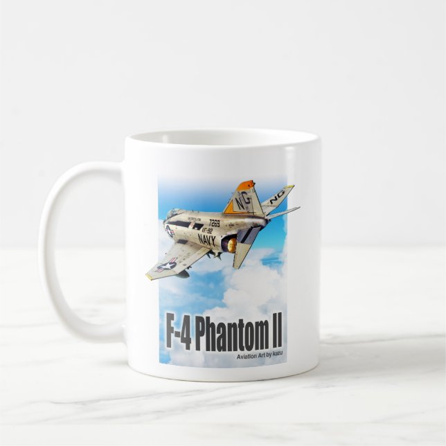 Aviation Art Mug "F-4 Phantom II" (Left)
