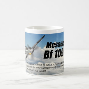 Aviation Art mug “Messerschmitt Bf 109 "