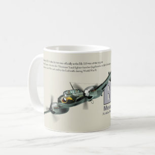 Aviation Art Mug "Messerschmitt Bf 110"