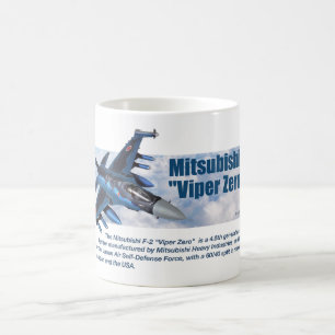 Aviation Art mug "Mitsubishi F-2 Viper Zero"