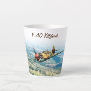 Aviation Art Mug "P-40 Kittyh"