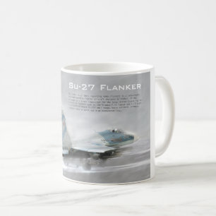 Aviation Art Mug "Su-27 Flanker"