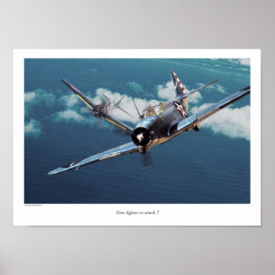 Aviation Art Poster "Douglas TBD Devastator"