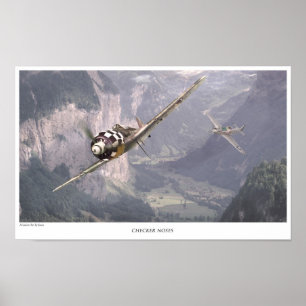 Aviation Art Poster "Fw190A"