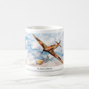 Aviation Art Poster "Hawker Hurricane" Coffee Mug