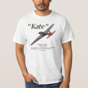Aviation Art T-shir "Nakajima B5N Type 97 On-board T-Shirt