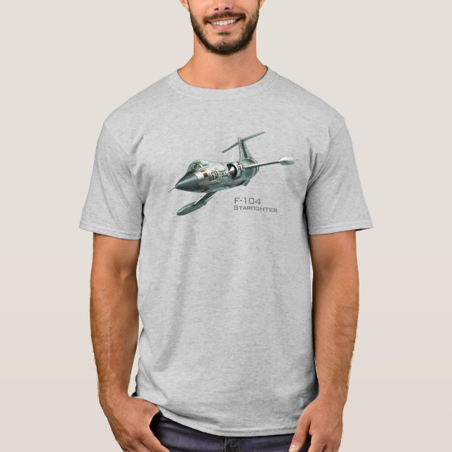 Aviation Art T-shirt "F-104 Starfighter" (Front)