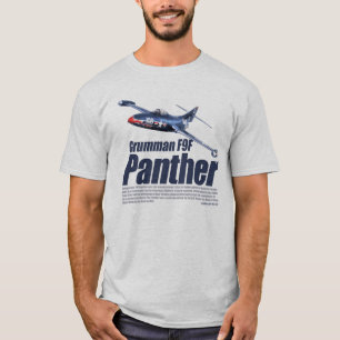 Aviation Art T-shirt “Grumman F9F Panther"