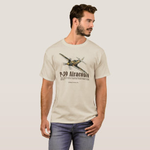 Aviation Art T-shirt “P-39 Airacobra"
