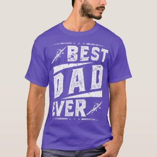 Aviation Best Dad Pilot Aeroplane T-Shirt