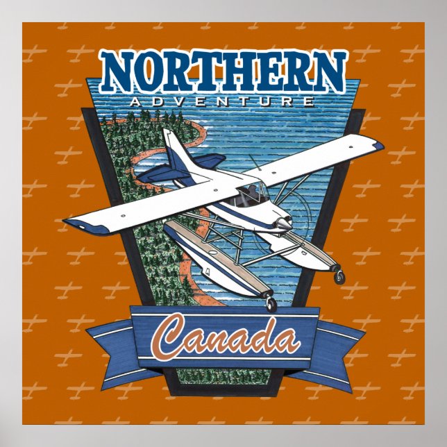 Aviation Canada Northern Adventure Poster (Front)