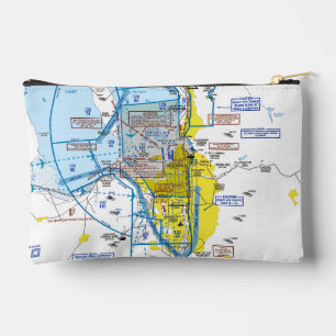 Aviation Chart Accessory Pouch