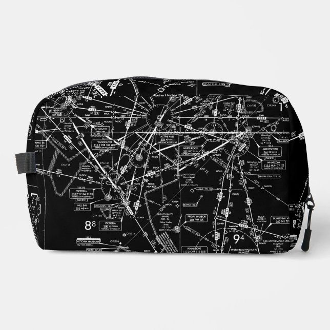 Aviation Chart Dopp Kit (Front)