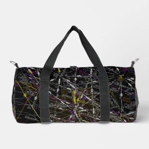 Aviation Chart Duffle Bag