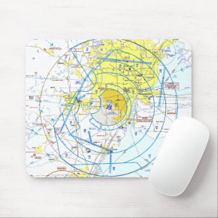 Aviation Chart Mouse Mat