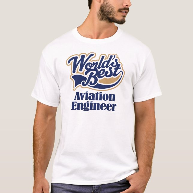 Aviation Engineer Gift T-Shirt (Front)