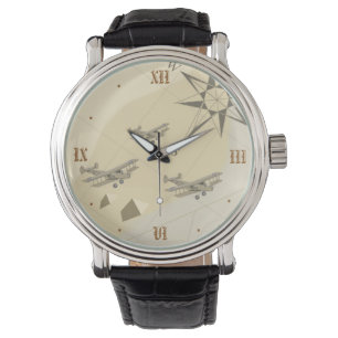 Aviation Exploration 1920s style watch. Watch