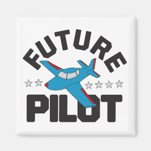 Aviation for Kids Flying High Future Pilots Magnet