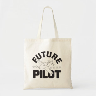 Aviation for Kids Flying High Future Pilots Tote Bag