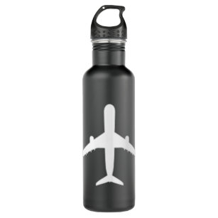 Aviation Geek Aeroplane Pilot Dad Husband Father's 710 Ml Water Bottle