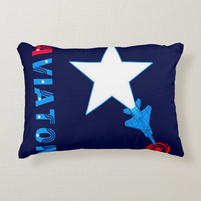 Aviation Glory Decorative Cushion (Front)
